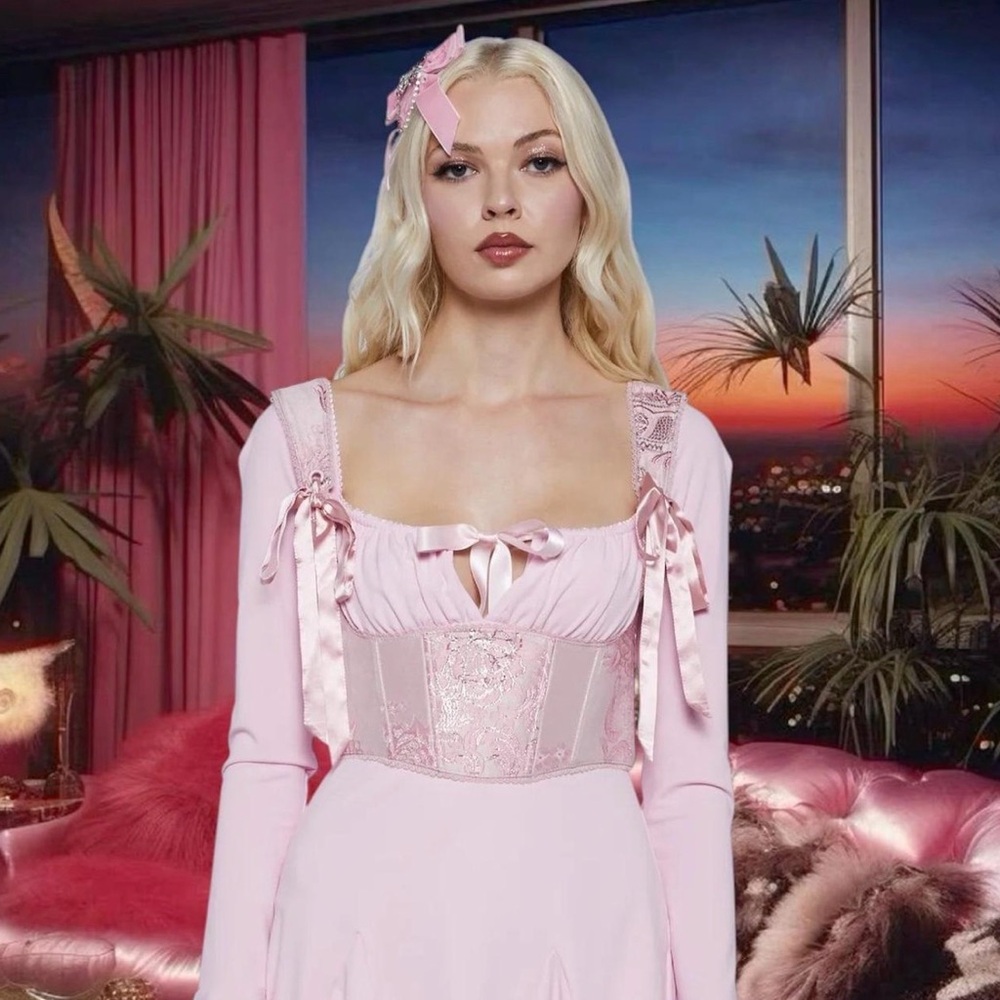 🩷DOLLSKILL SUGAR THRILLZ MY GIRL CORSET TOP🩷